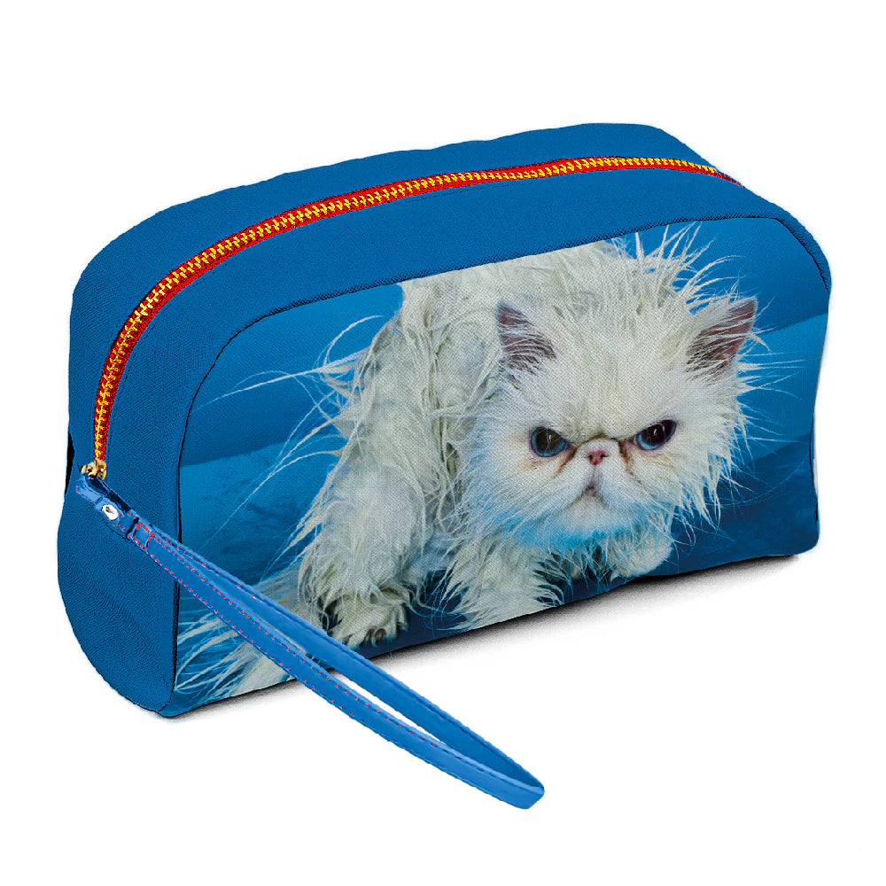 Toiletpaper Beauty Case - Angry Cat