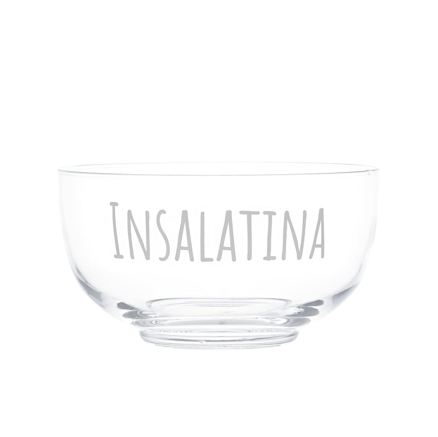 Insalatiera in vetro "Insalatina"