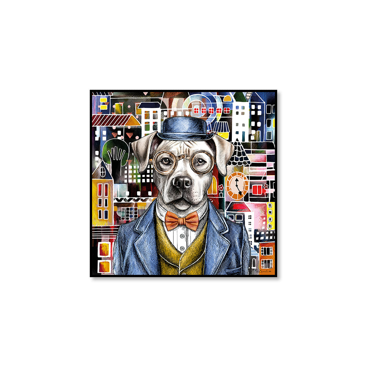 Quadro Human Essence Cane ”Friendship”