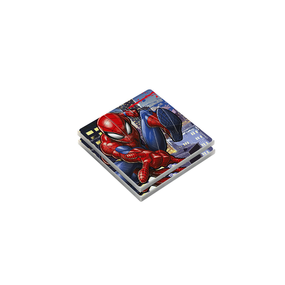 Set 2 Sottobicchieri Spider-Man