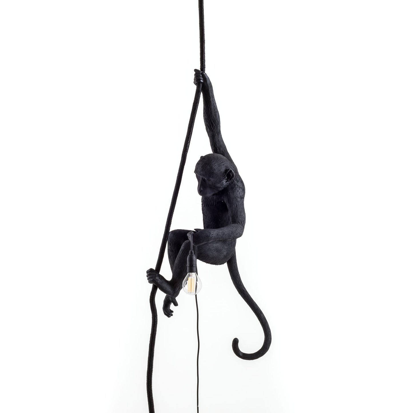 Monkey Lamp Ceiling Black