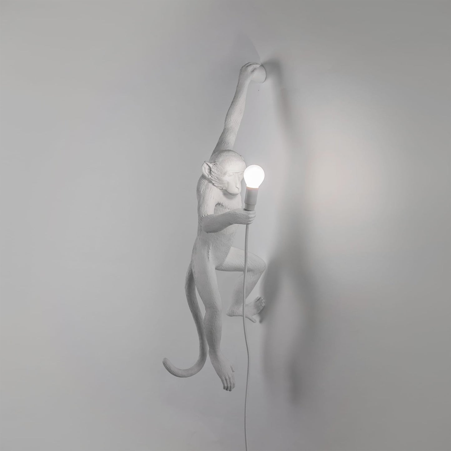 Monkey Lamp Hanging Left