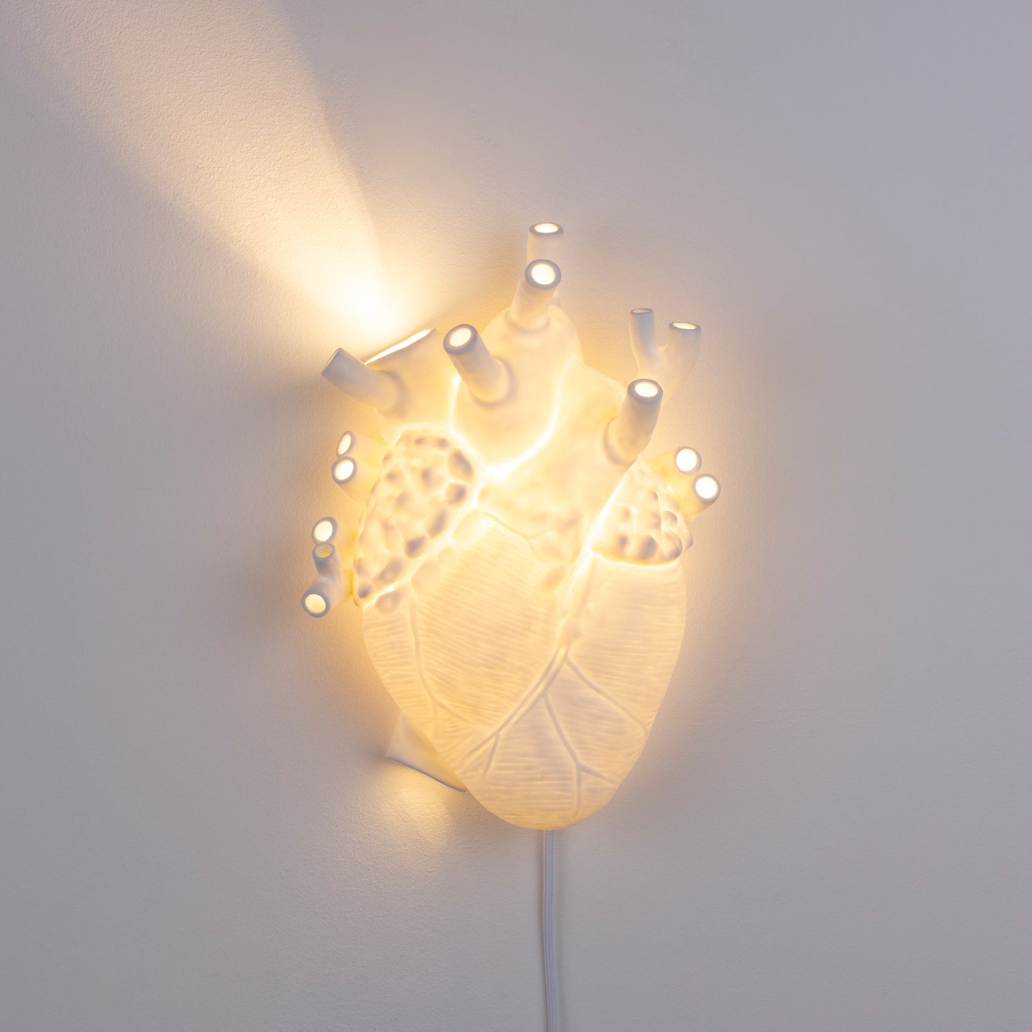 Love in Bloom Heart Lamp