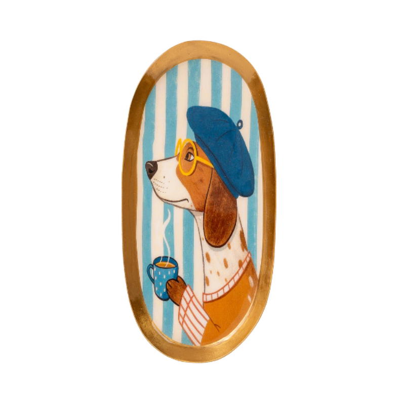 Vassoio in metallo - CANE