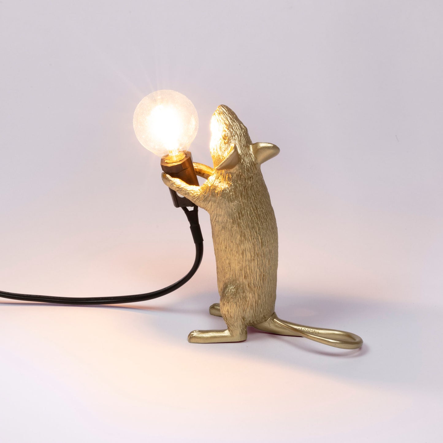 Mouse Lamp Gold Step