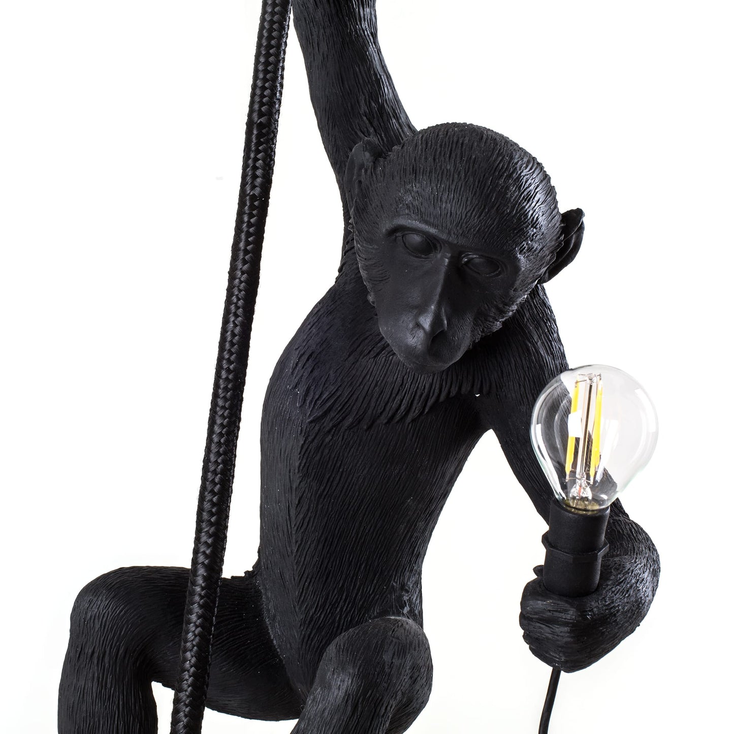 Monkey Lamp Ceiling Black