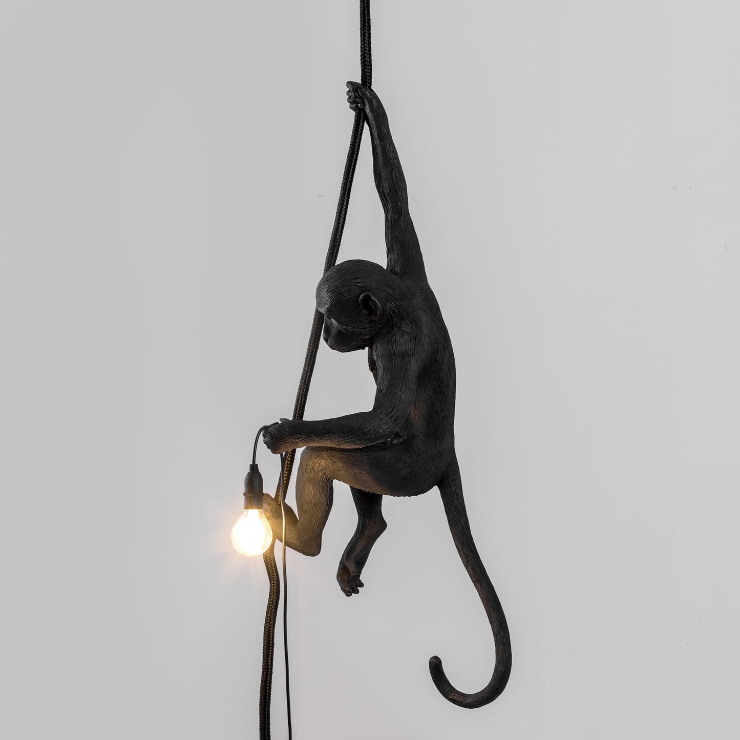 Monkey Lamp Ceiling Black