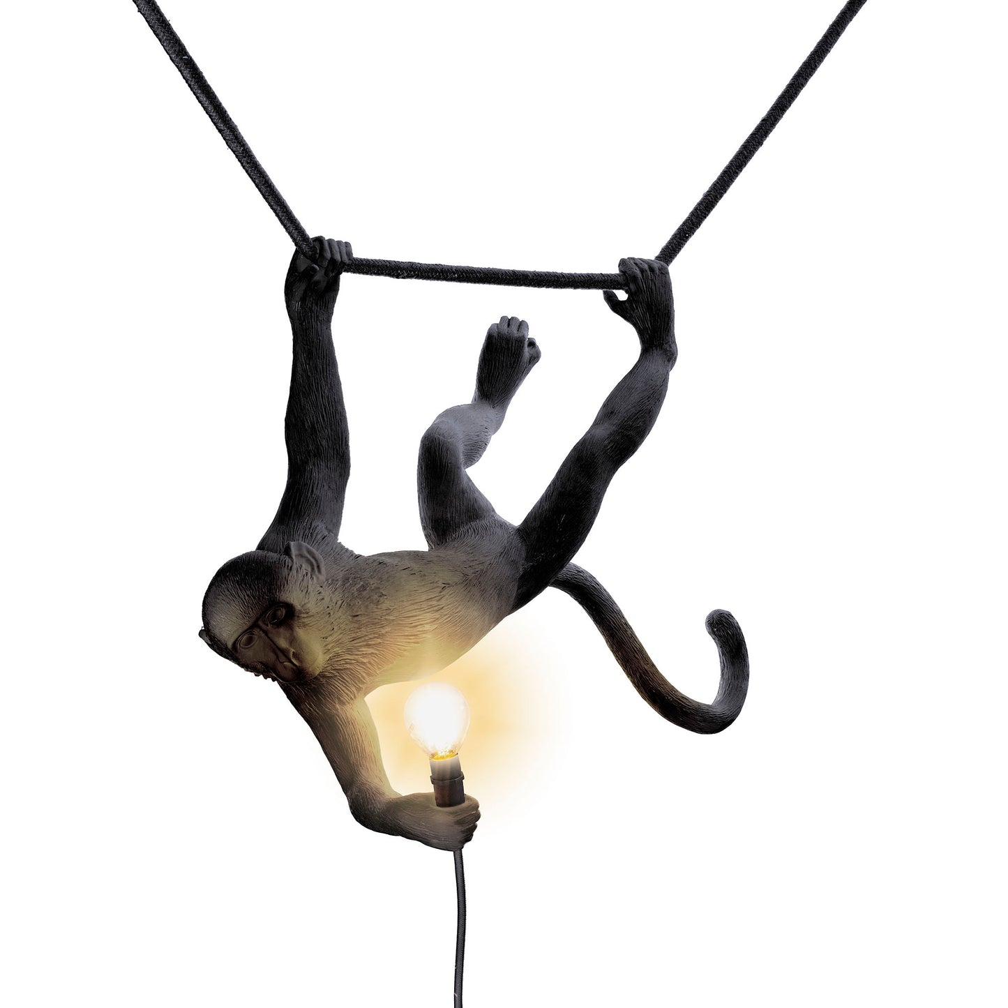 Monkey Lamp Swing Black