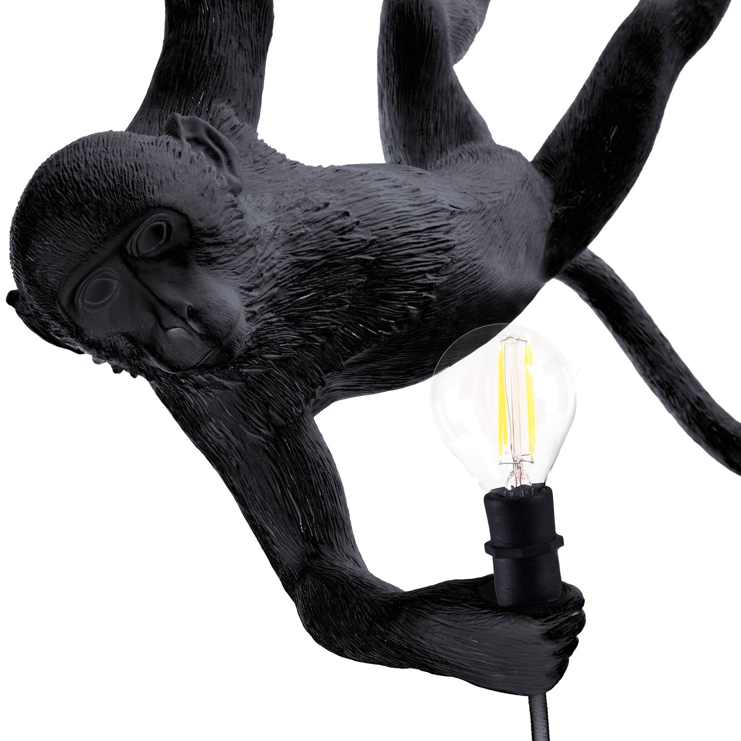 Monkey Lamp Swing Black