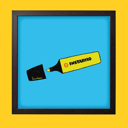 Poster con cornice - Instabilo