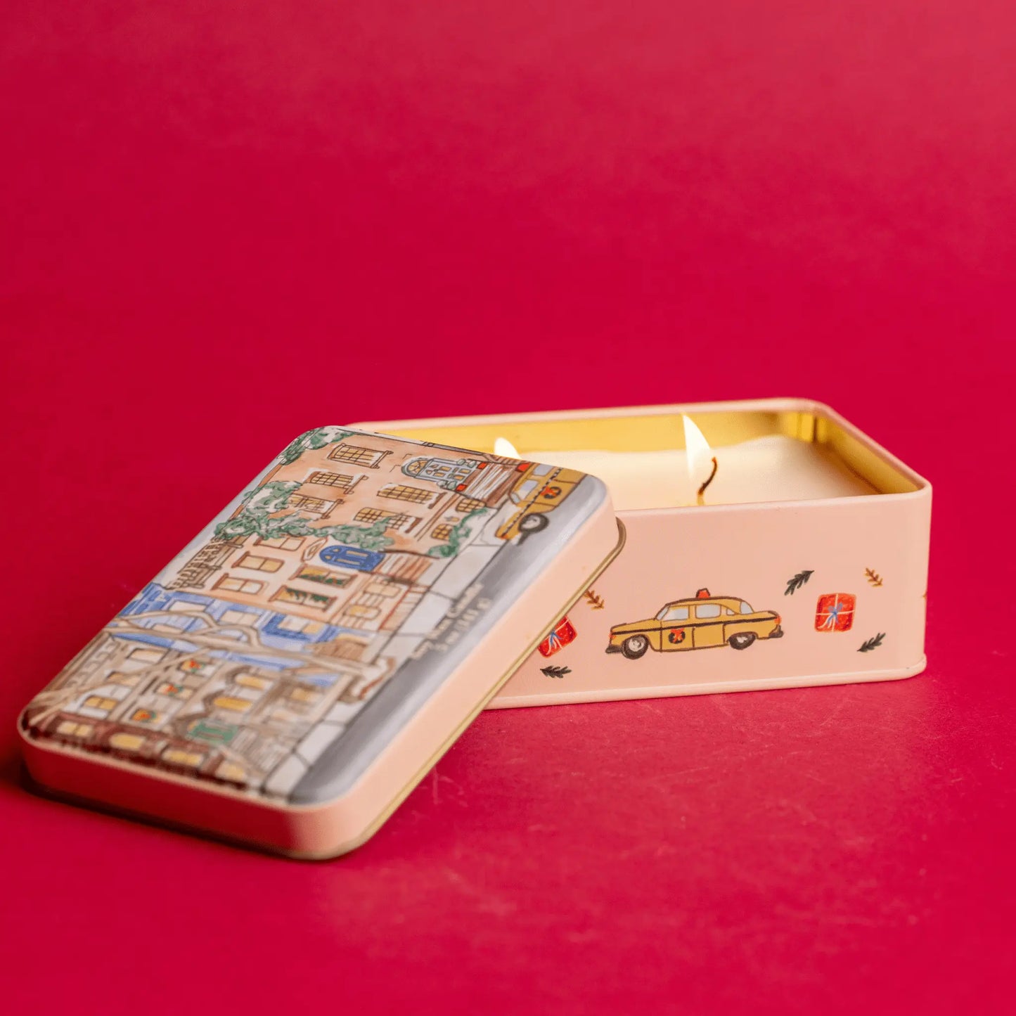 Candela Natalizia in Latta - Chiodi di Garofano e Mandarino