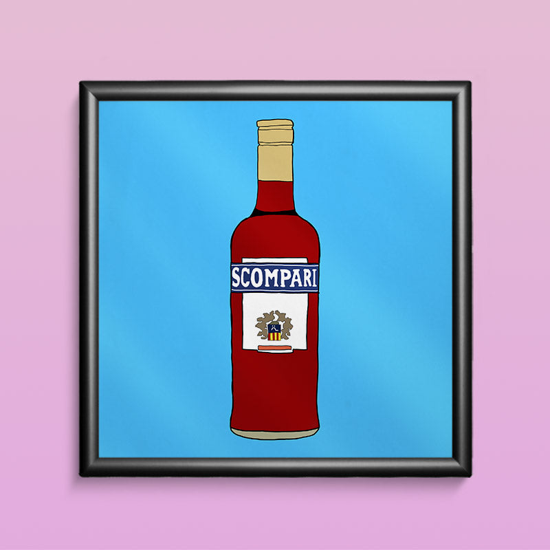 Poster con cornice - Scompari