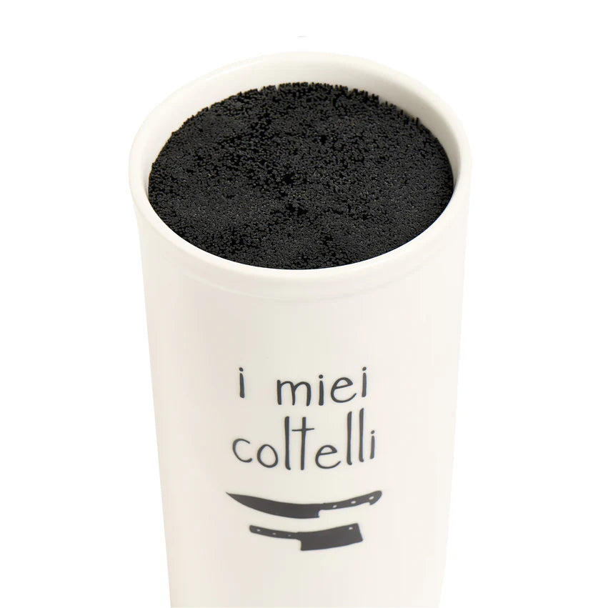 Portacoltelli in grès "I miei Coltelli"