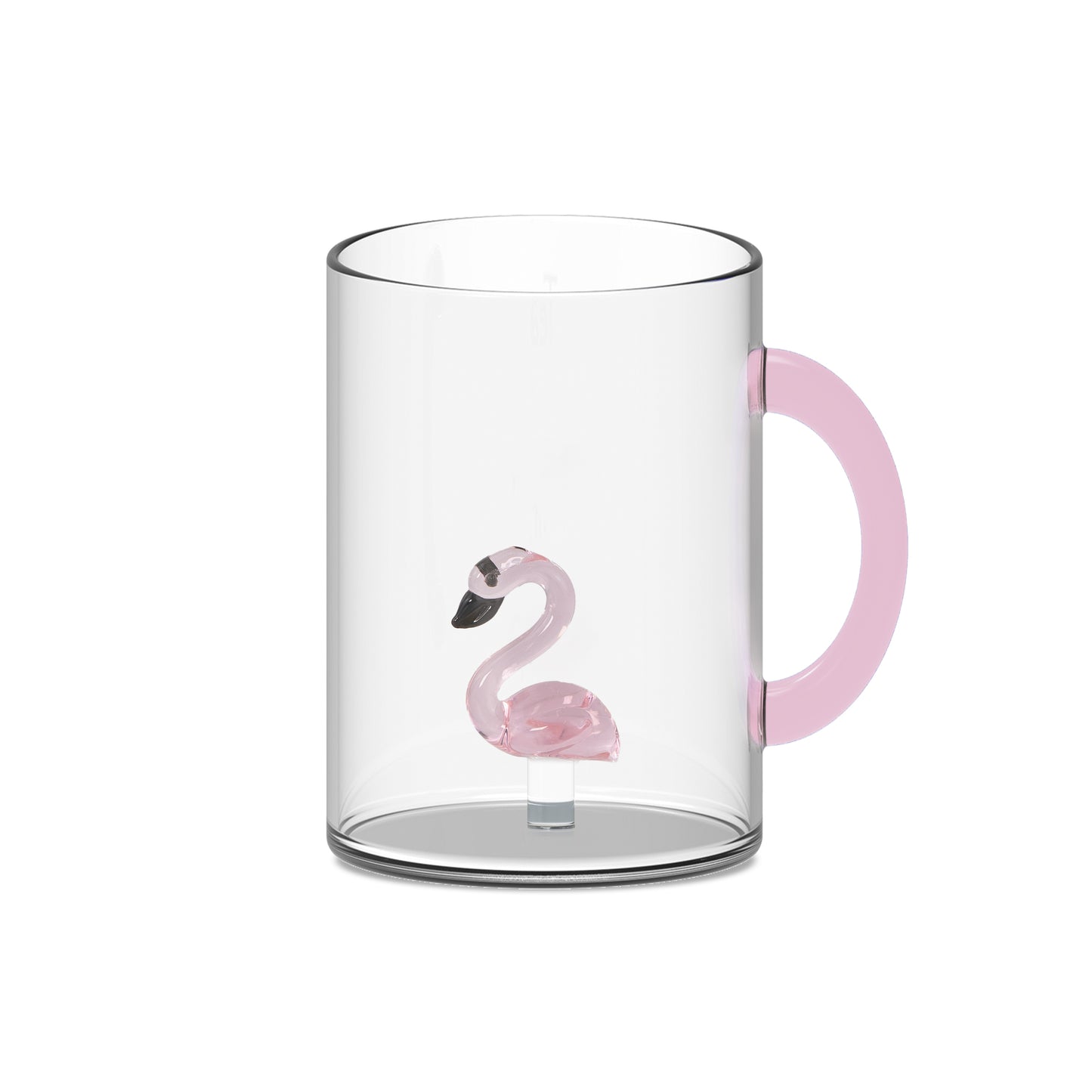 Mug in vetro con soggetto