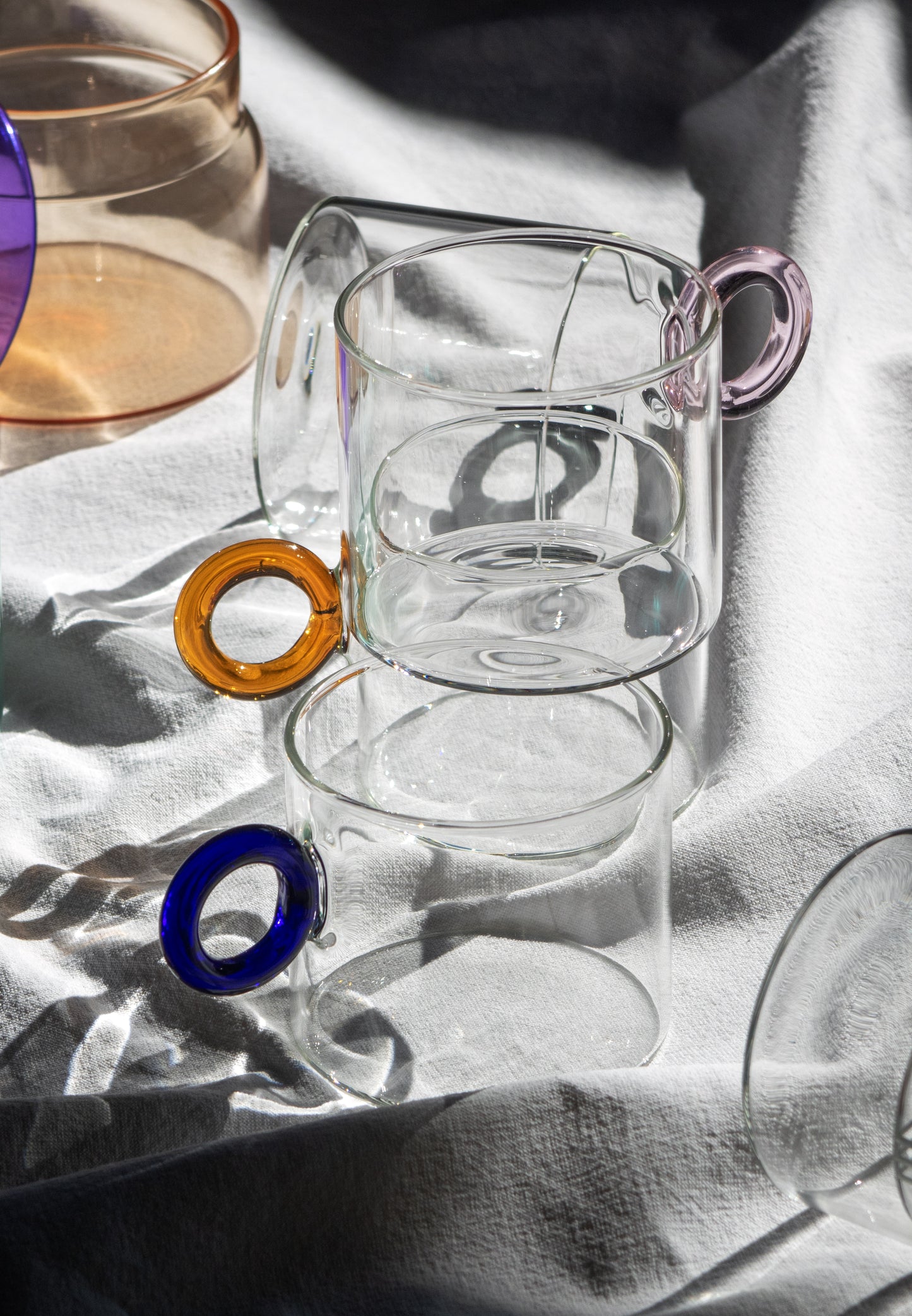 Set 4 Tazze Tè Olimpia