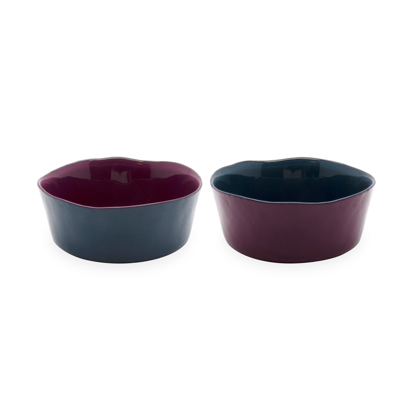 Set 2 coppette in vetro Balat Line
