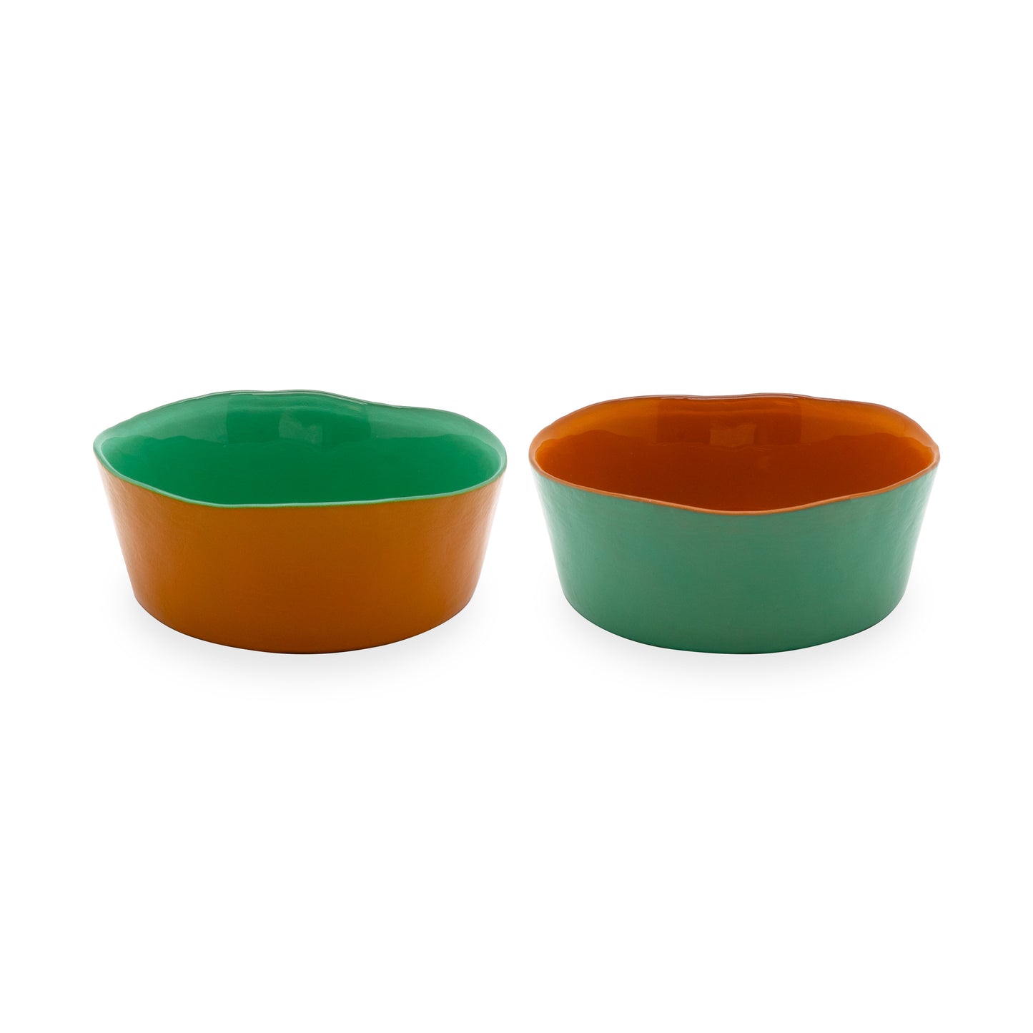 Set 2 coppette in vetro Balat Line