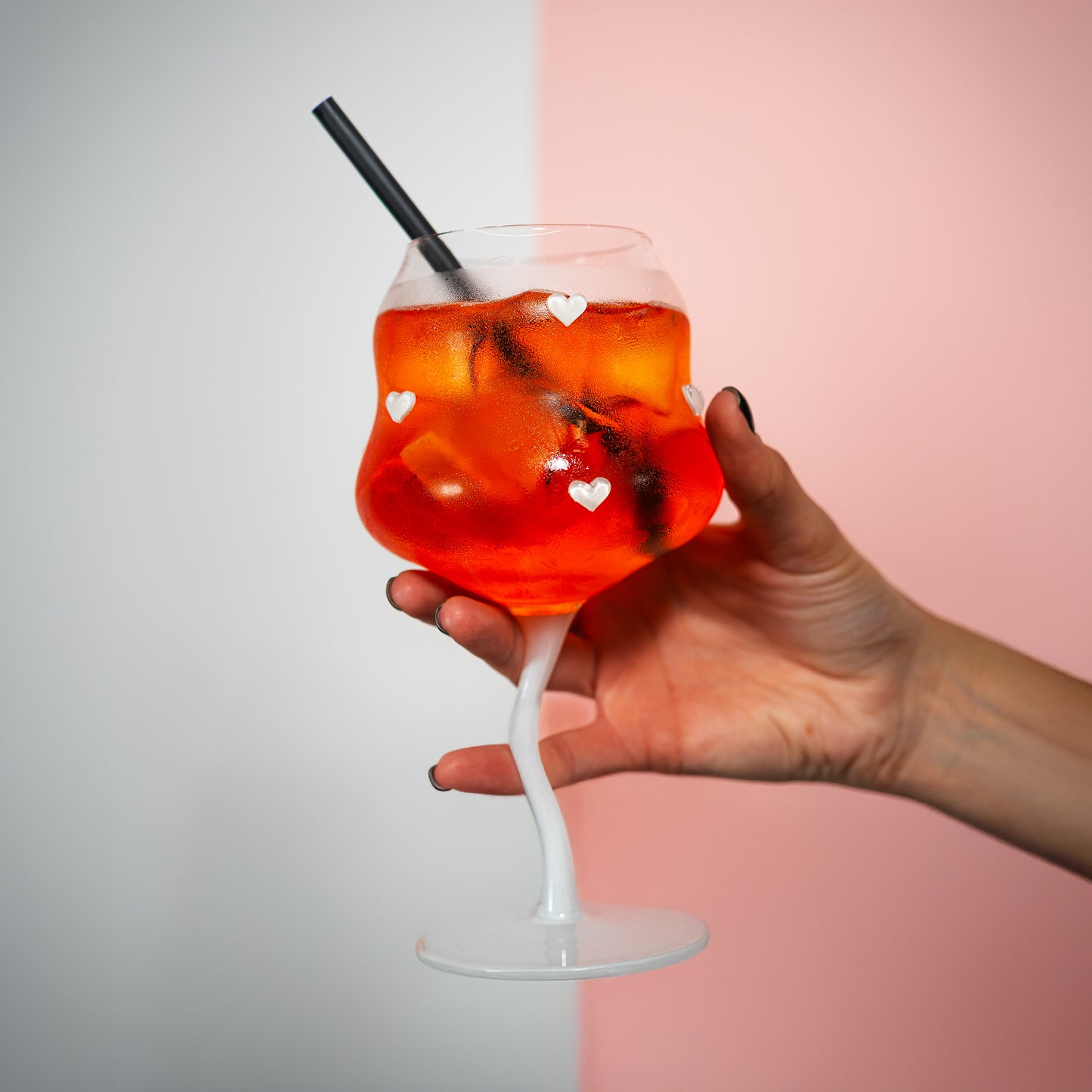 Set 2 calici da cocktail in vetro - Vari Colori