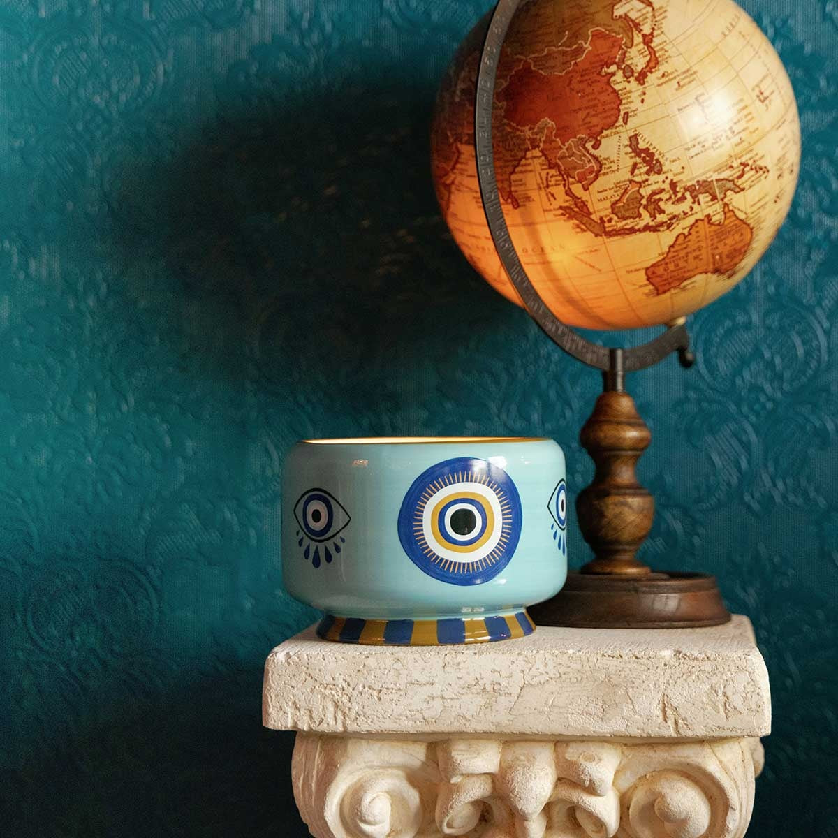 Candela Grande A Dopo in Ceramica - Incenso e Fumo