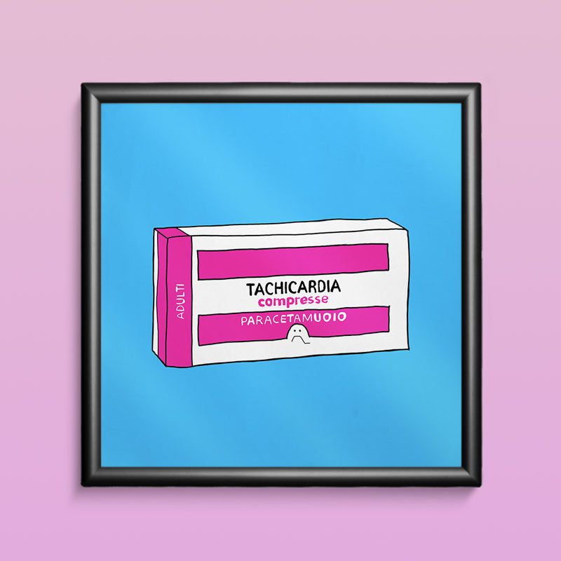 Poster con cornice - Tachicardia