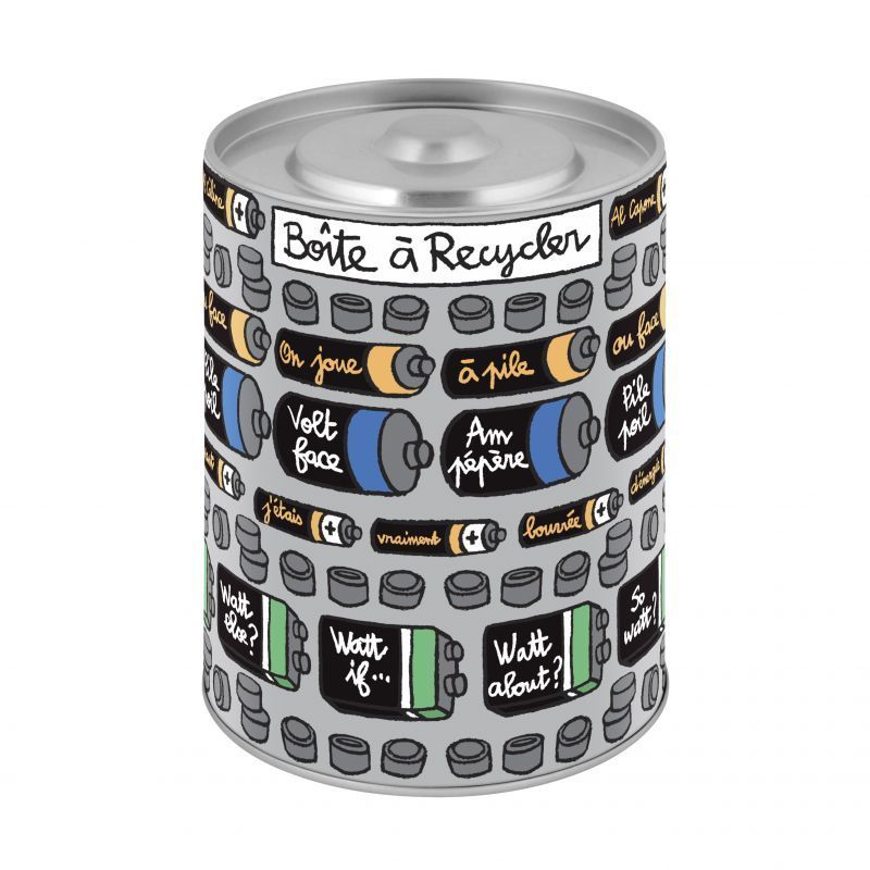 Barattolo Metallo - Pile