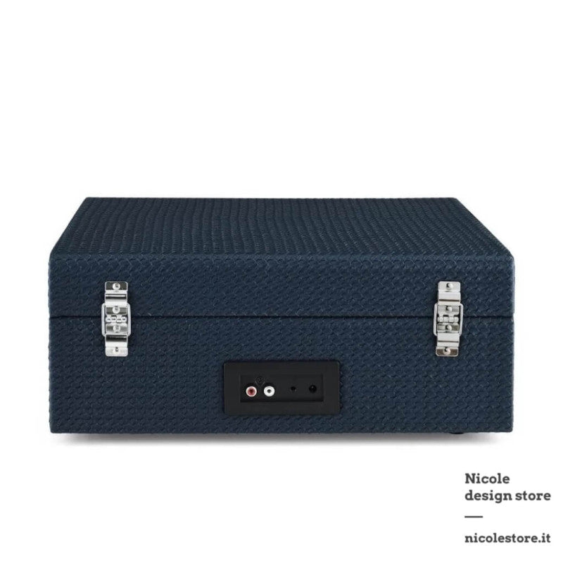 Giradischi Bluetooth Voyager - Blu