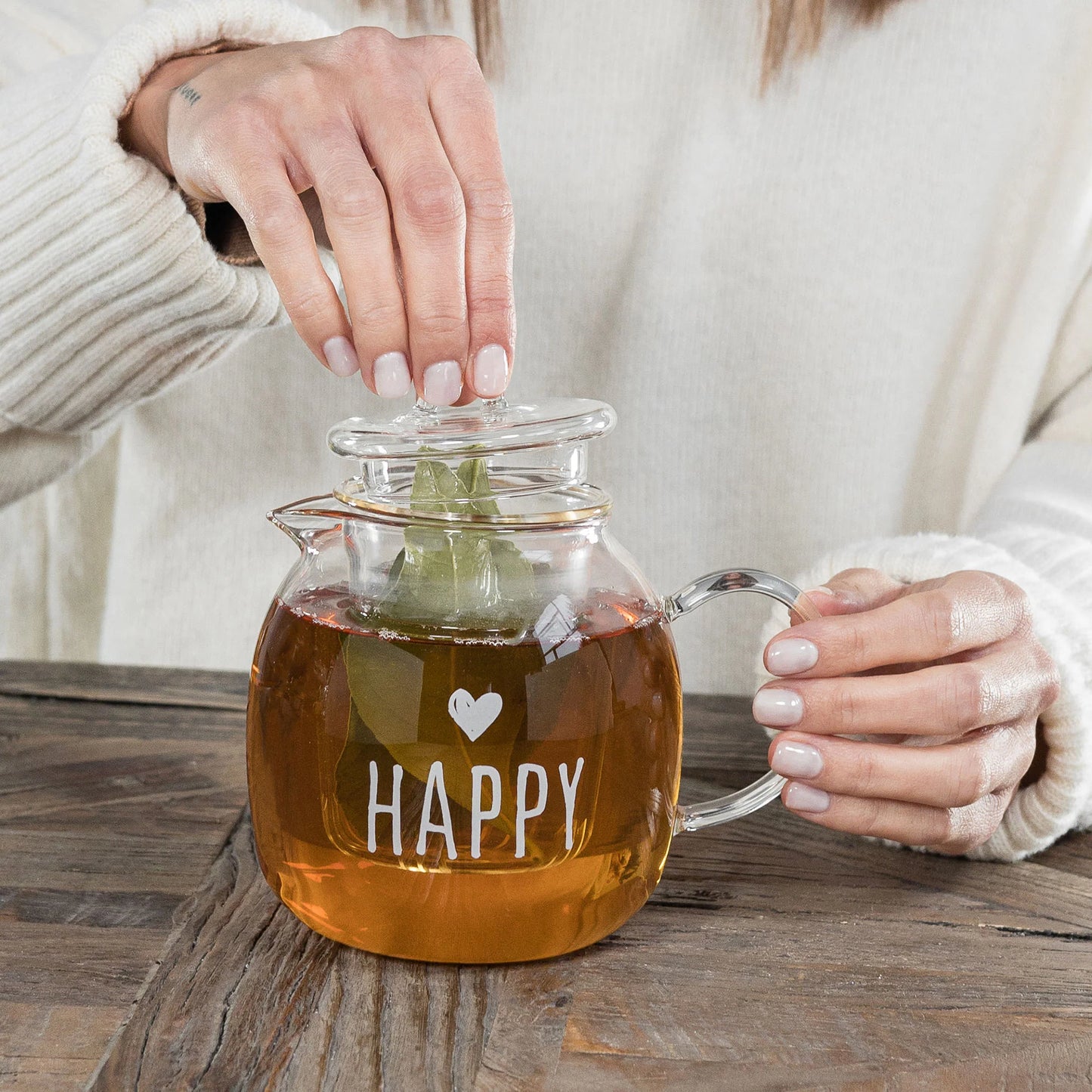 Teiera 600ml "Happy"