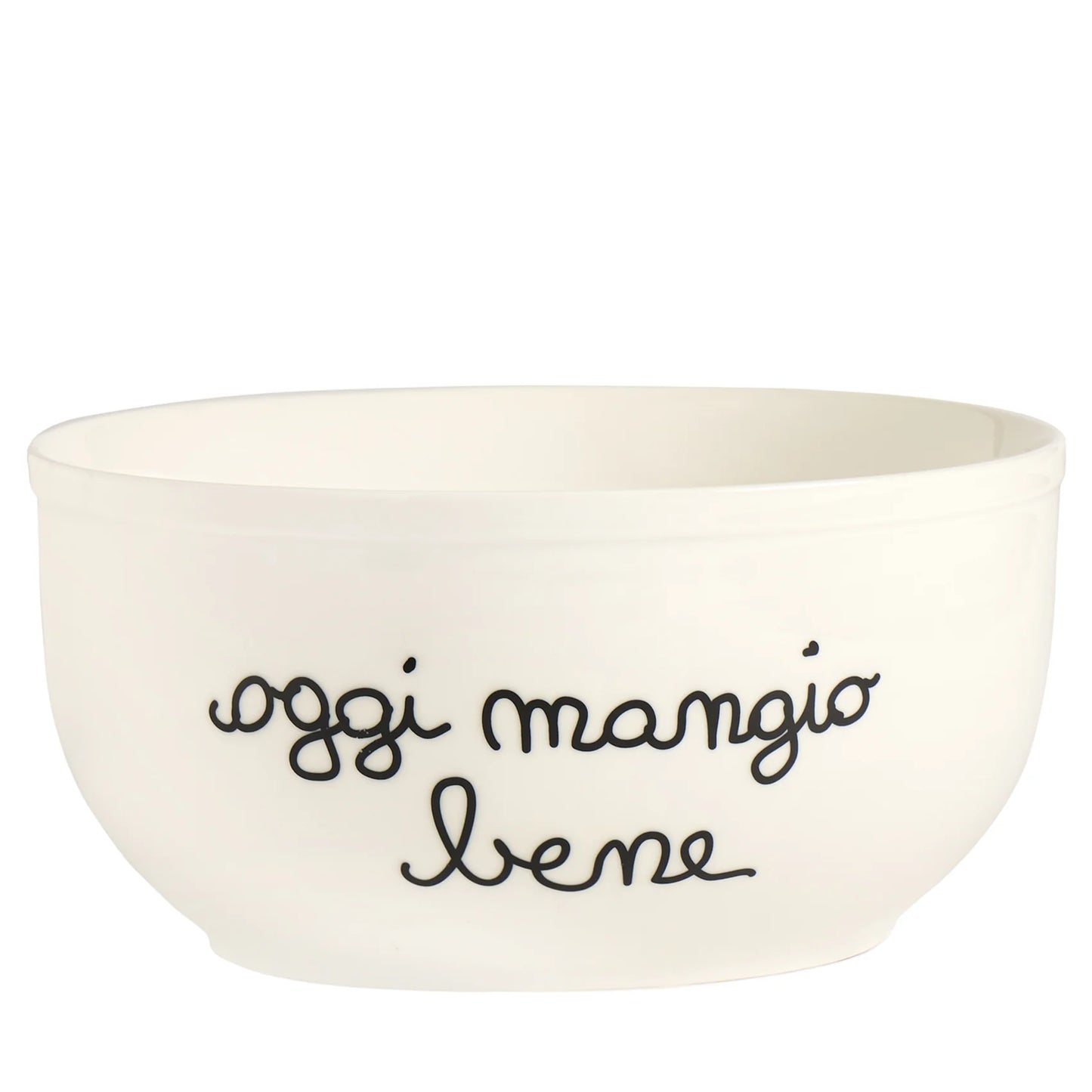 Insalatiera ø 25 "Oggi mangio bene"