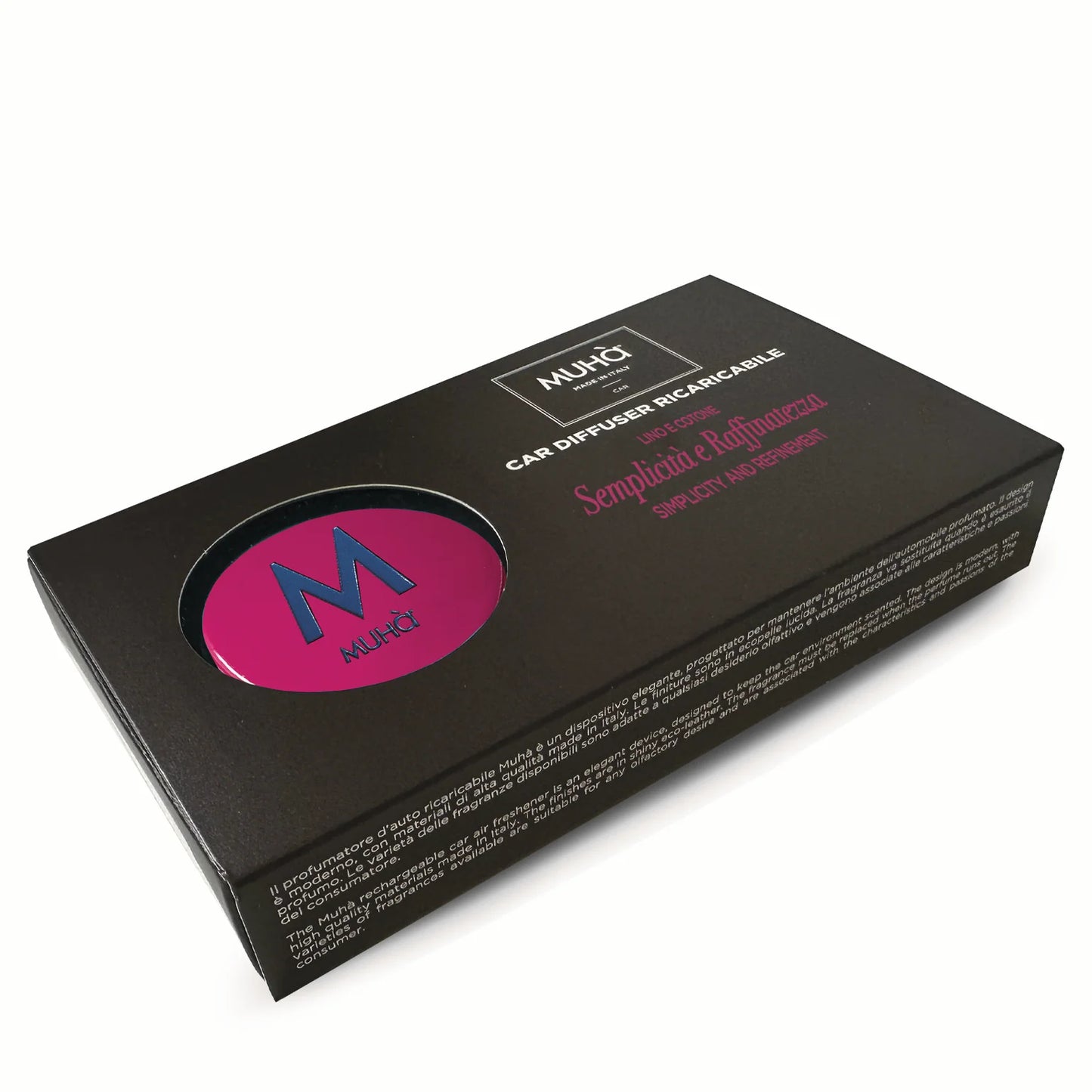 Profumatore Auto Ricaricabile - LINO E COTONE