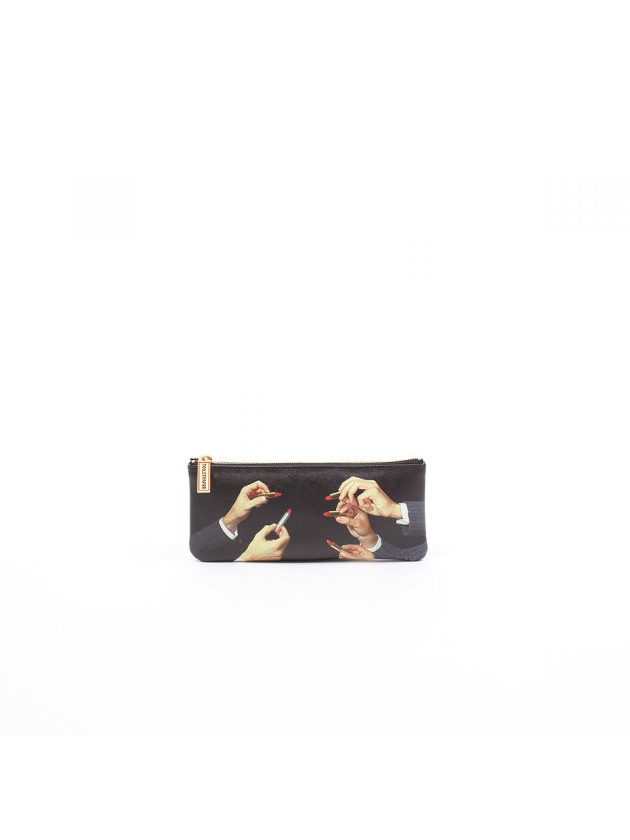 Toiletpaper Pencil Case Lipsticks Black