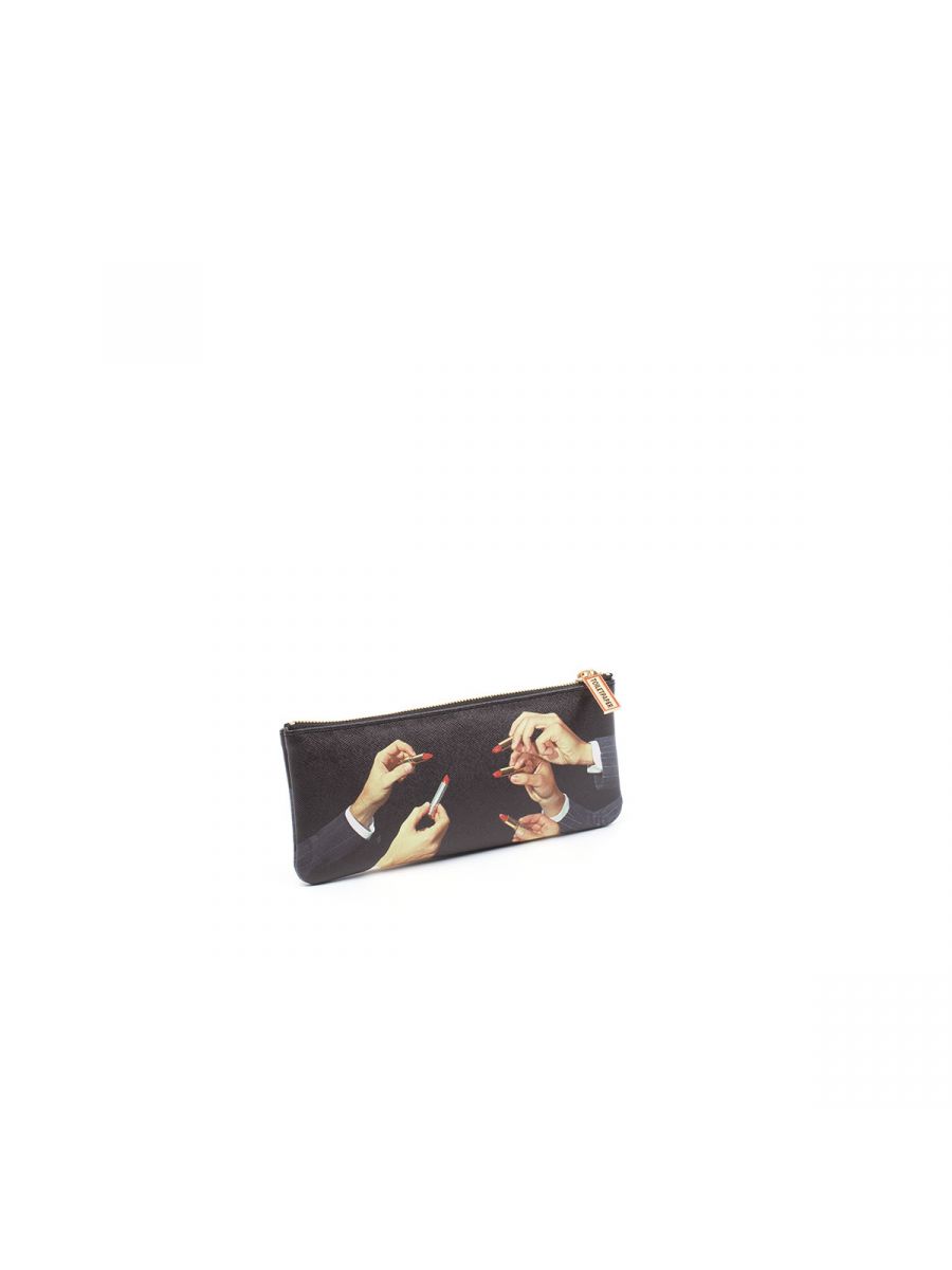 Toiletpaper Pencil Case Lipsticks Black
