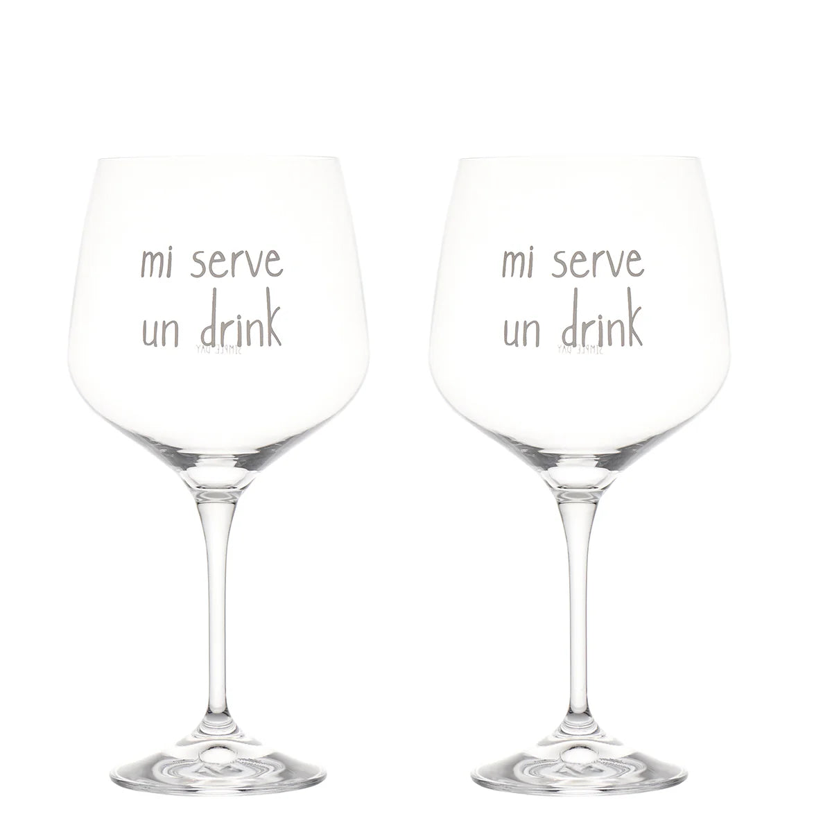 Set 2 Calici Cocktail "Mi serve un drink"