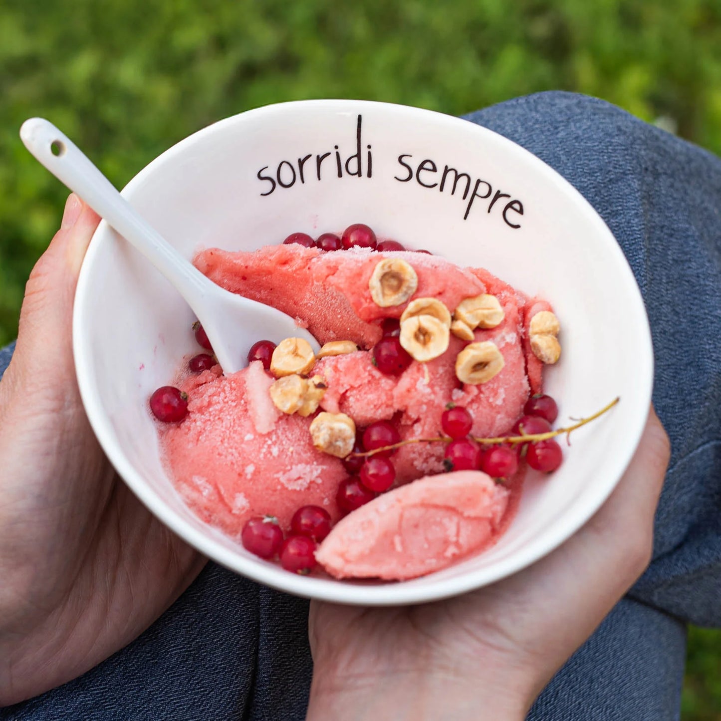 Set 2 Coppette "Sorridi Sempre"