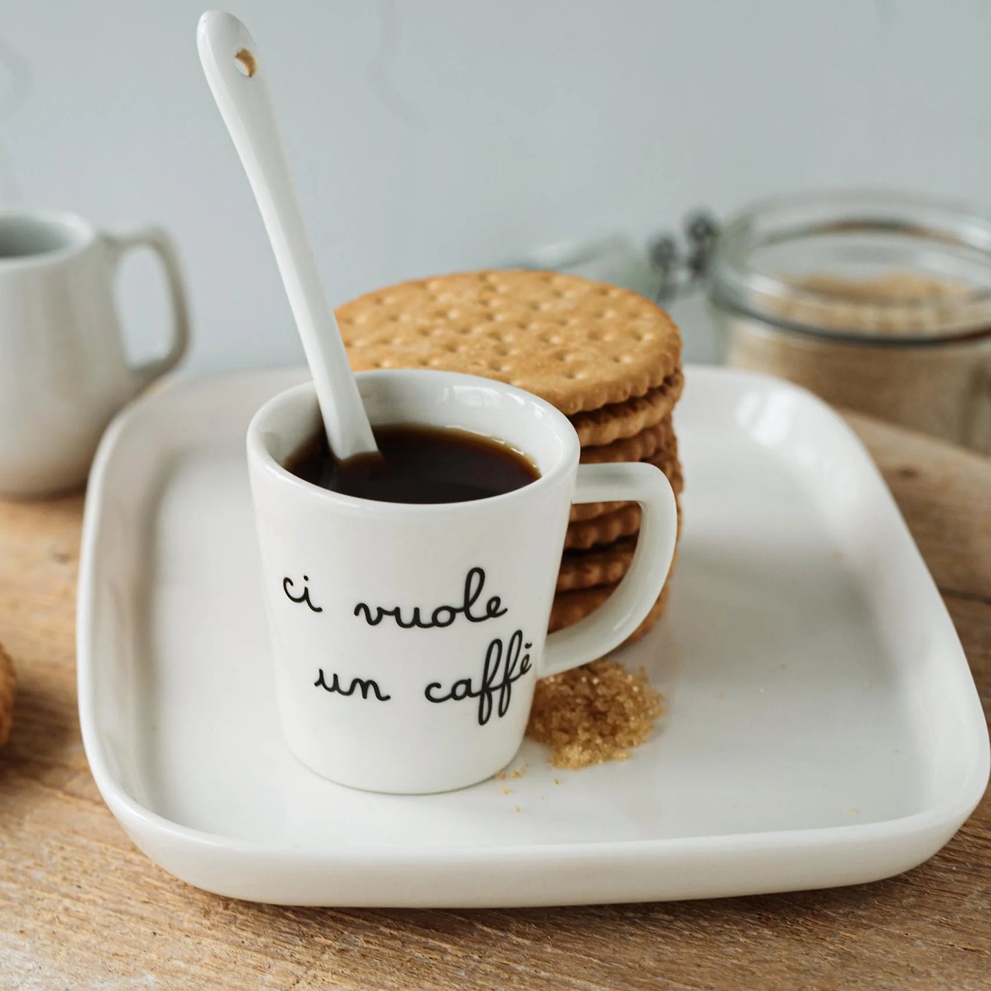 Set 2 Tazzine espresso "Ci vuole un Caffè"
