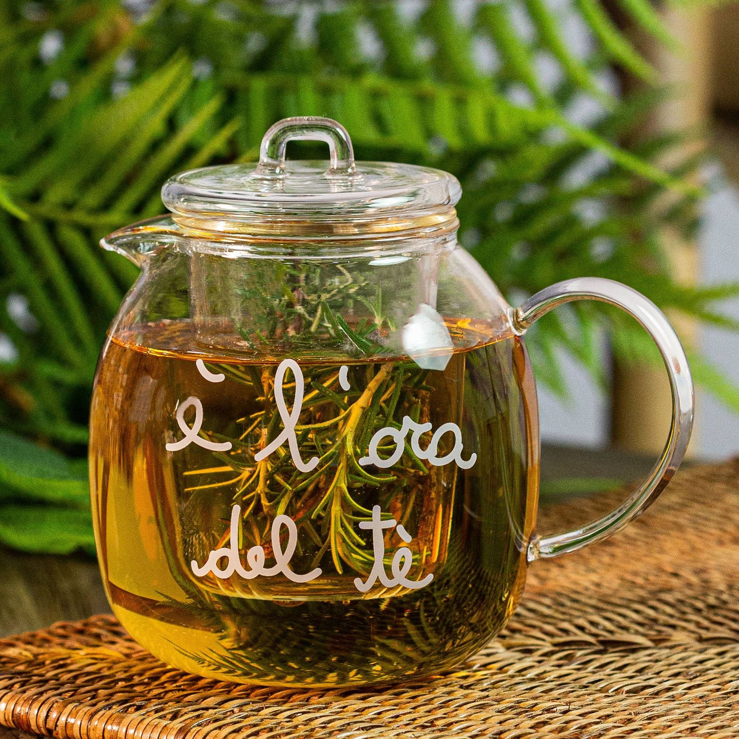 Teiera 600ml "È l'ora del Tè"