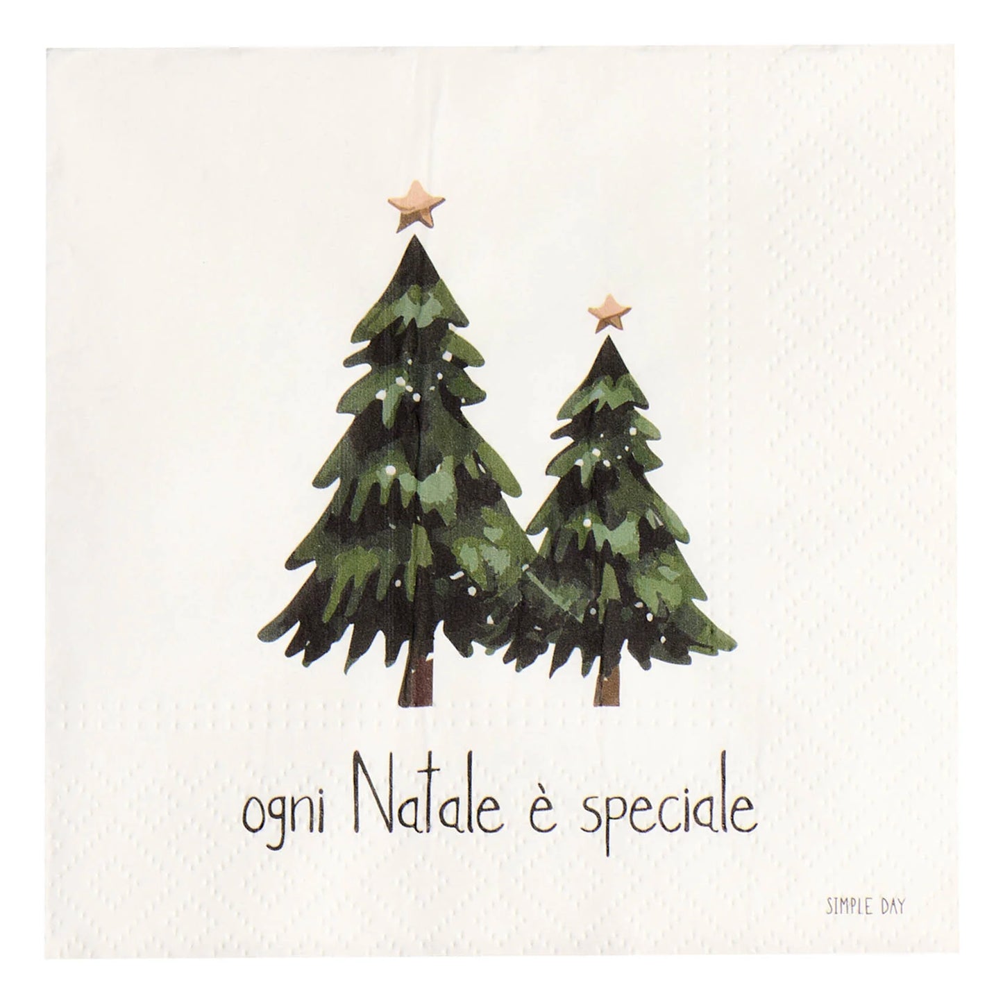 Set 20 Tovaglioli di Carta Natale - Varie Scritte