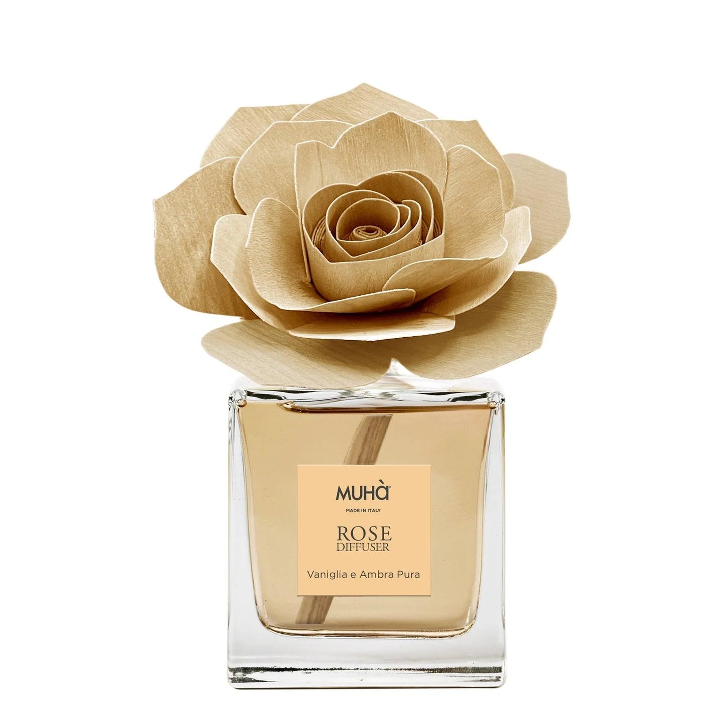 Profumatore d'ambiente Rosa - VANIGLIA E AMBRA PURA 50 ml