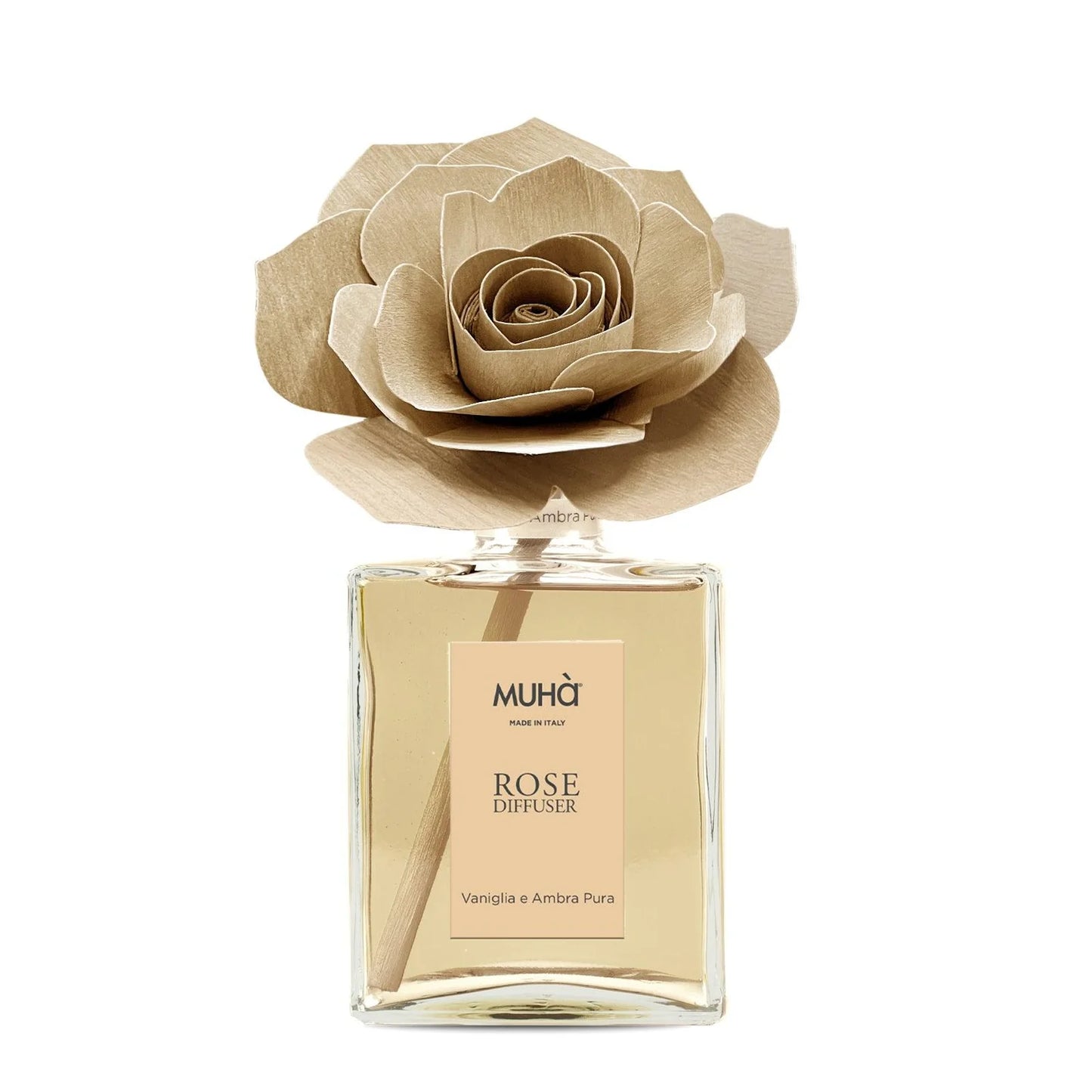 Profumatore d'ambiente Rosa - VANIGLIA E AMBRA PURA 50 ml