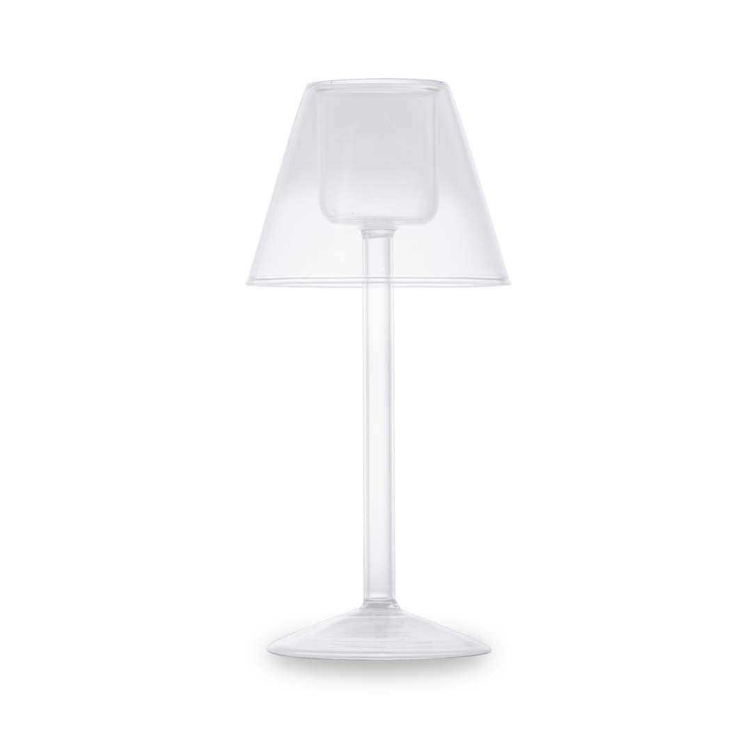 Porta Tealight in Vetro H25 - Vari Colori