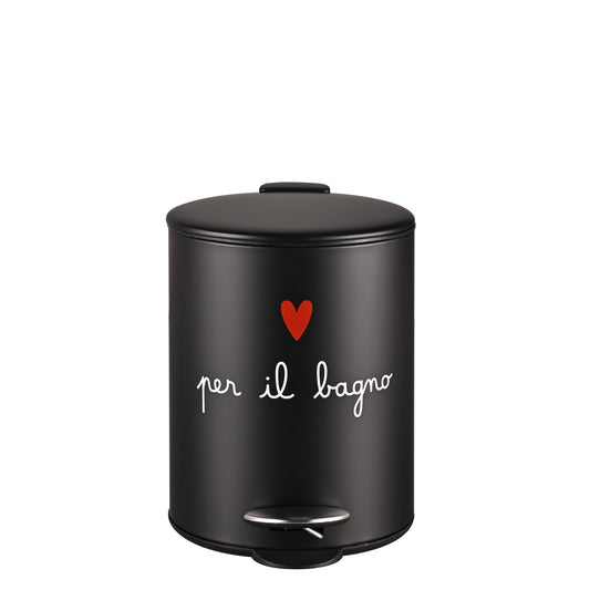 Pattumiera 5L "Per il Bagno"
