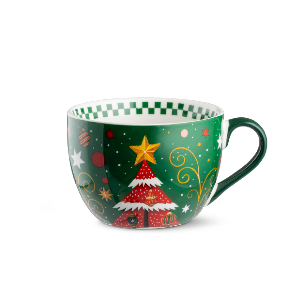 Tazza Colazione Natale - Vari Decori