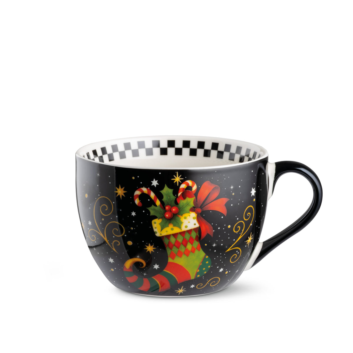 Tazza Colazione Natale - Vari Decori