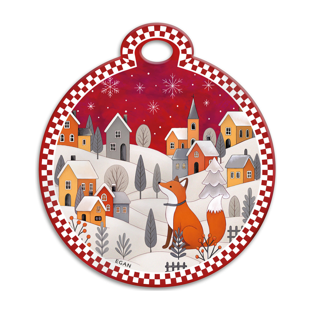 Sottopentola in ceramica Natale - Vari Decori