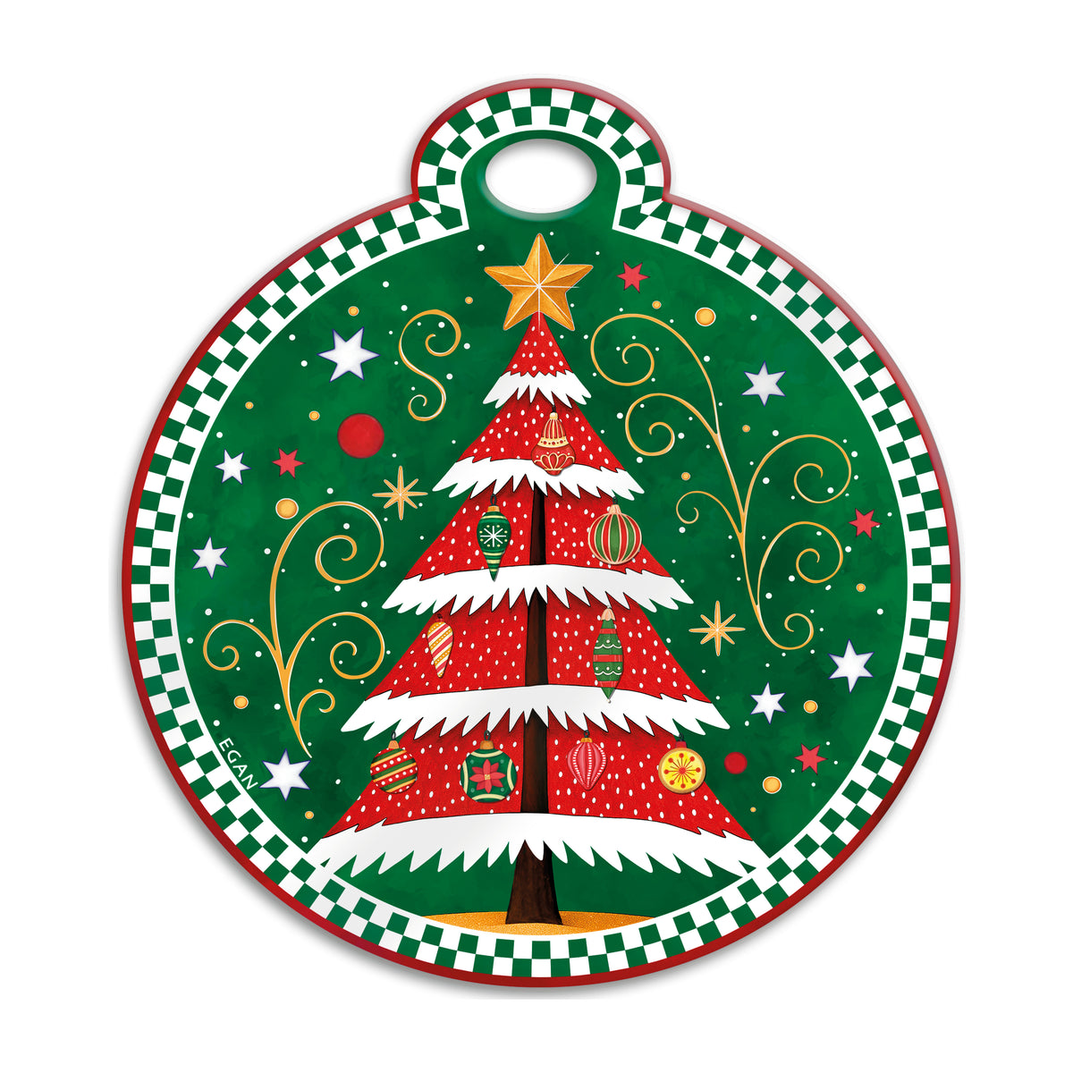Sottopentola in ceramica Natale - Vari Decori