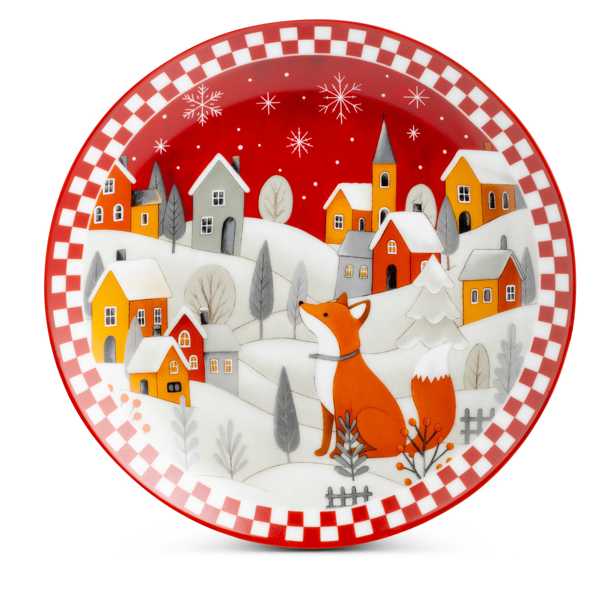 Piatto Panettone Natale - Vari Decori