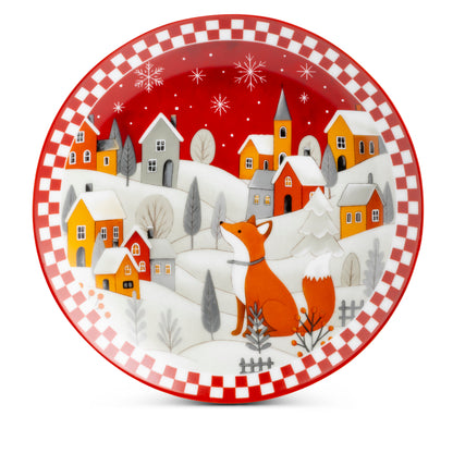 Piatto Panettone Natale - Vari Decori