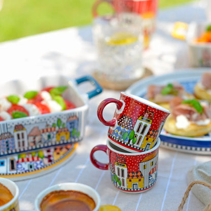 Set 2 Mini mug Paese Mio - Vari Colori