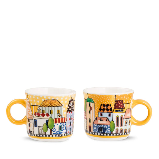 Set 2 Mini mug Paese Mio - Vari Colori