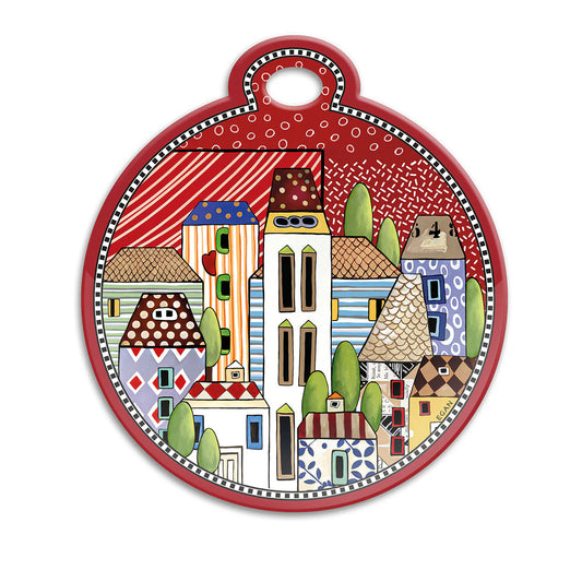 Sottopentola in ceramica Paese Mio - Vari Colori