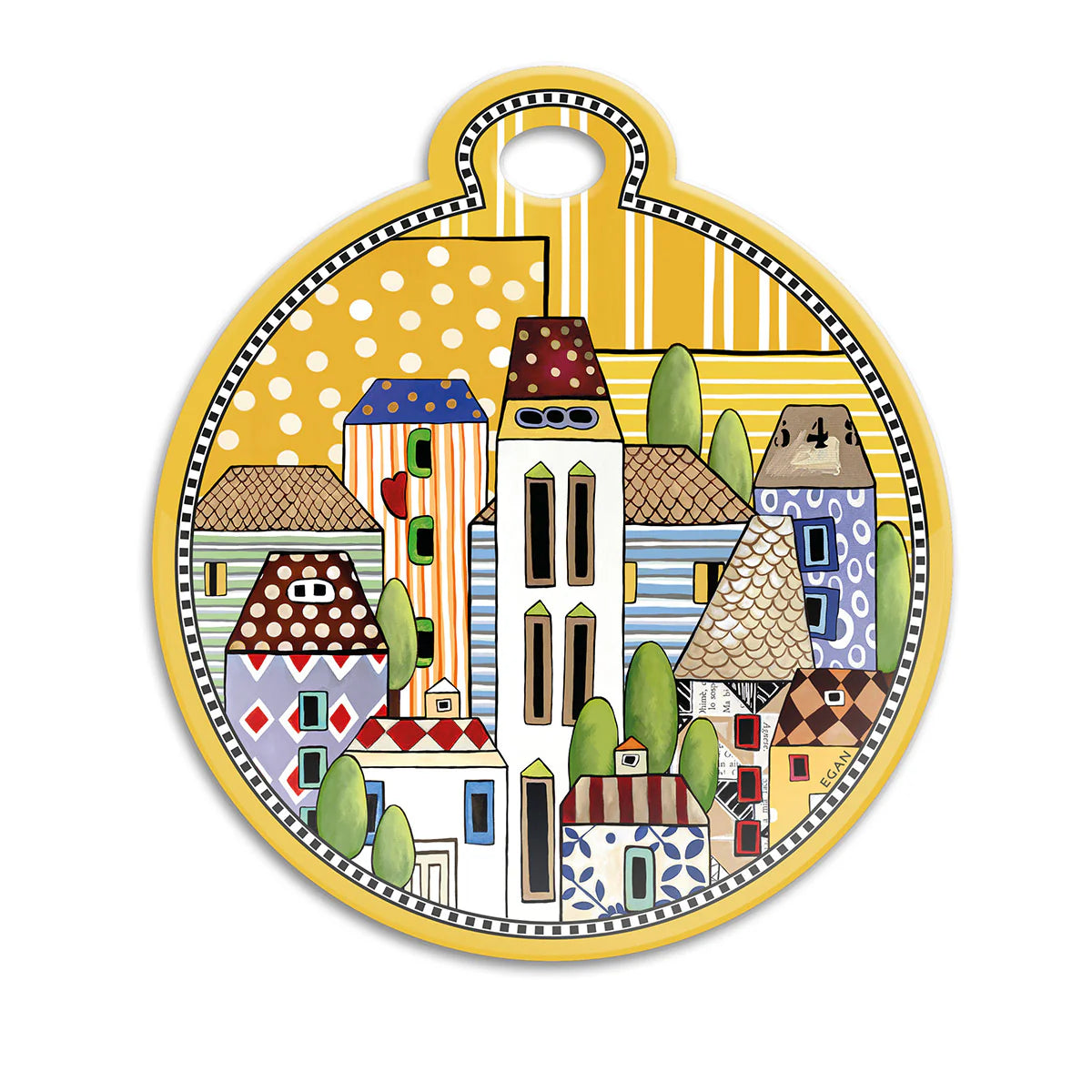 Sottopentola in ceramica Paese Mio - Vari Colori